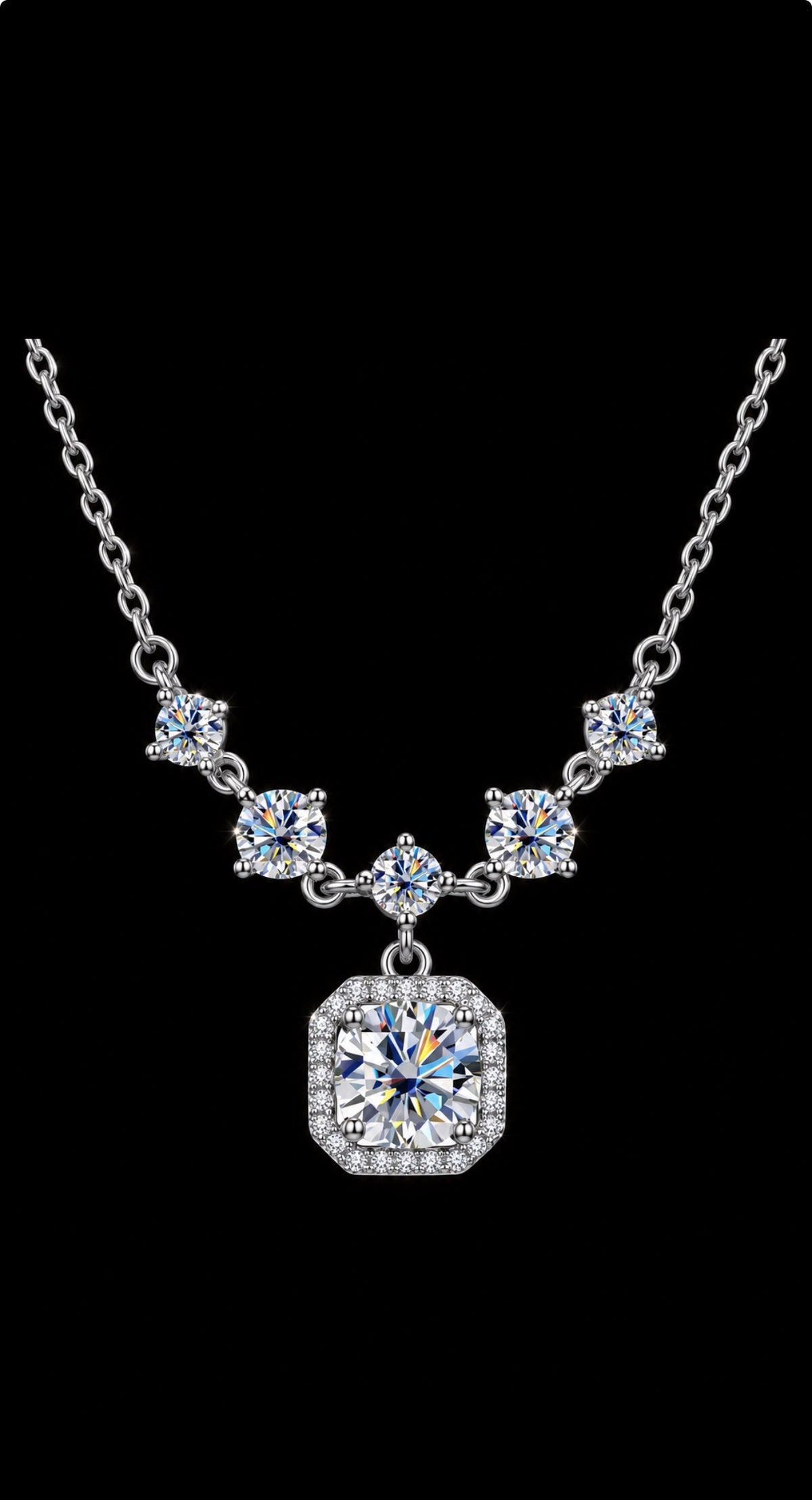 NISHKI Celestia S925 Silver Radiance Necklace