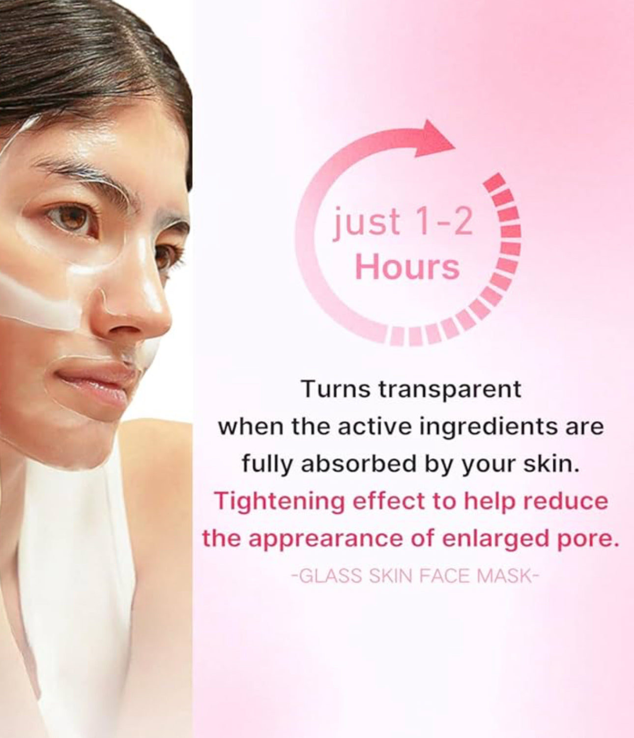 NISHKI DEEP COLLAGEN PDRN PINK GEL 5 MASKS