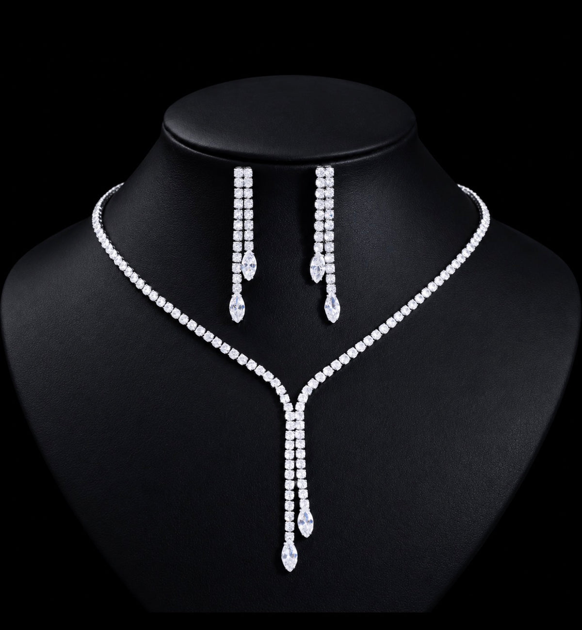 NISHKI Celeste Drop Occasion Necklace & Earring Set