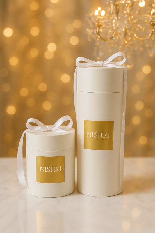 The NISHKI Serenity Candle & Reed Diffuser Gift Set