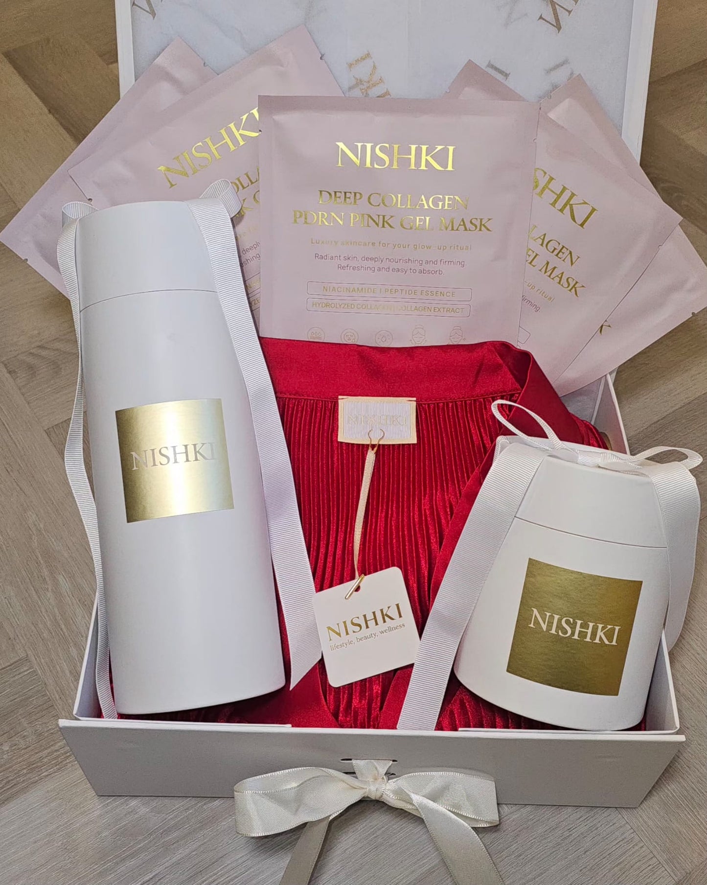 The NISHKI Luxe Glow Sanctuary Gift Box